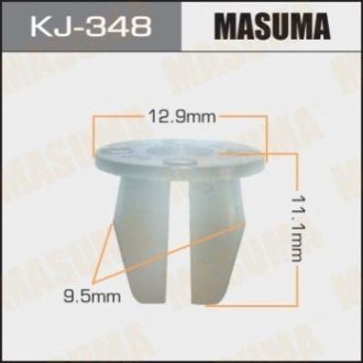 Затискач, молдинг / захисна накладка MASUMA KJ-348
