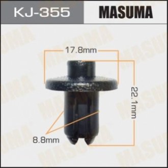 Затискач, молдинг / захисна накладка MASUMA KJ-355