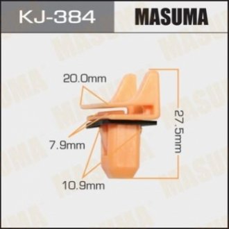 Затискач, молдинг / захисна накладка MASUMA KJ-384 (фото 1)