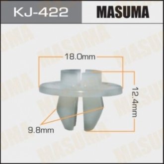 Затискач, молдинг / захисна накладка MASUMA KJ-422 (фото 1)
