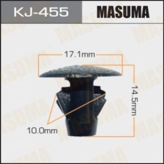 Затискач, молдинг / захисна накладка MASUMA KJ-455 (фото 1)