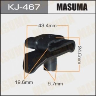 Затискач, молдинг / захисна накладка MASUMA KJ-467