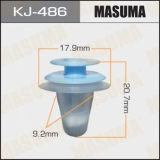 Затискач, молдинг / захисна накладка MASUMA KJ-486