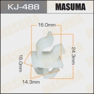 Затискач, молдинг / захисна накладка MASUMA KJ-488