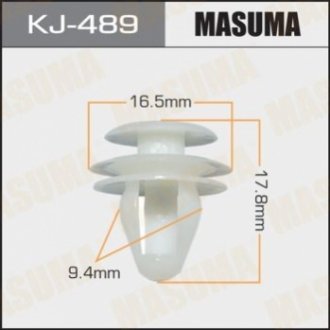 Зажим, молдинг / защитная накладка MASUMA KJ-489 (фото 1)