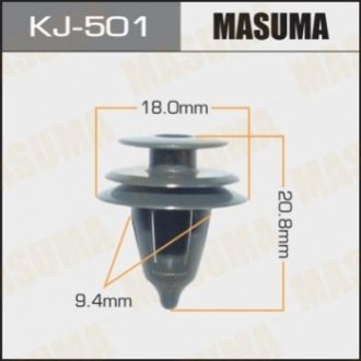 Зажим, молдинг / защитная накладка MASUMA KJ-501