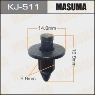 Затискач, молдинг / захисна накладка MASUMA KJ-511
