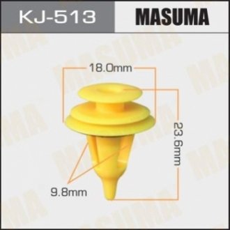 Затискач, молдинг / захисна накладка MASUMA KJ-513 (фото 1)