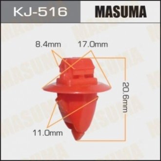 Зажим, молдинг / защитная накладка MASUMA KJ-516 (фото 1)
