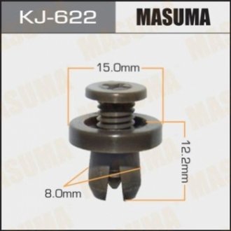Затискач, молдинг / захисна накладка MASUMA KJ-622 (фото 1)
