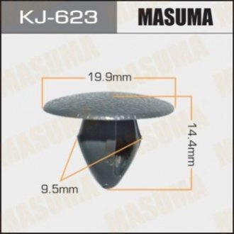 Затискач, молдинг / захисна накладка MASUMA KJ-623