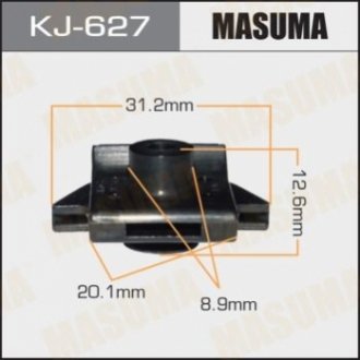 Затискач, молдинг / захисна накладка MASUMA KJ-627