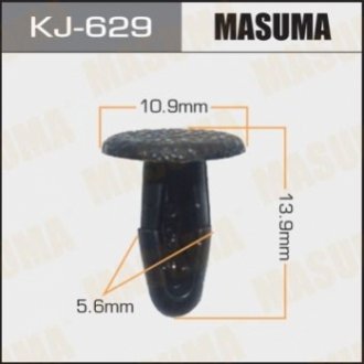Затискач, молдинг / захисна накладка MASUMA KJ-629