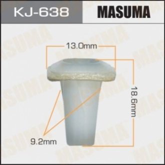 Затискач, молдинг / захисна накладка MASUMA KJ-638
