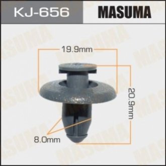 Зажим, молдинг / защитная накладка MASUMA KJ-656 (фото 1)