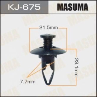 Затискач, молдинг / захисна накладка MASUMA KJ-675 (фото 1)