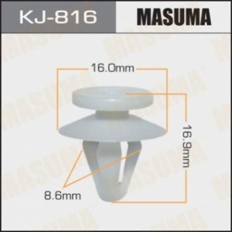 Зажим, молдинг / защитная накладка MASUMA KJ-816 (фото 1)