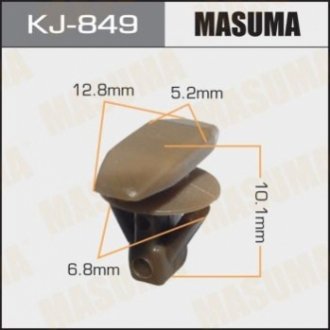 Зажим, молдинг / защитная накладка MASUMA KJ-849