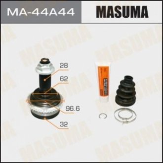 ШРКШ зовнішній mazda 6 (02-07) (рід 28/вн 32) MASUMA MA44A44