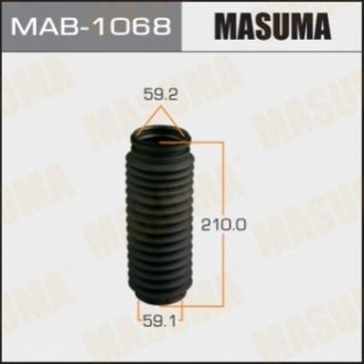 Пилозахисний комплект, амортизатор MASUMA MAB-1068 (фото 1)