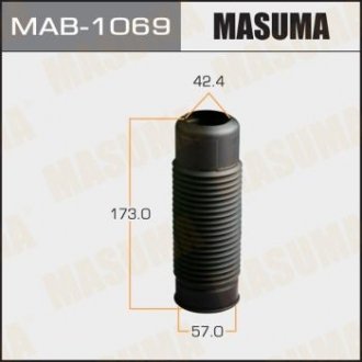 Пыльник амортизатора (пластик) HONDA CROSSTOUR 3.5 4WD (MAB-1069) MASUMA MAB1069 (фото 1)