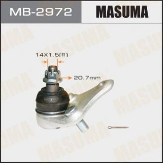 Опора шаровая передн нижн TOYOTA RAV4/ SXA1# (MB-2972) MASUMA MB2972 (фото 1)