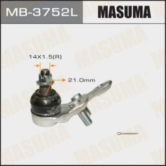 Опора кульова передня нижня TOYOTA CAMRY, HARRIER/ MCU3#, ACU3#/ LH (MB-3752L) MASUMA MB3752L