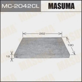 Фильтр салона угольный NISSAN QASHQAI II (MC-2042CL) MASUMA MC2042CL