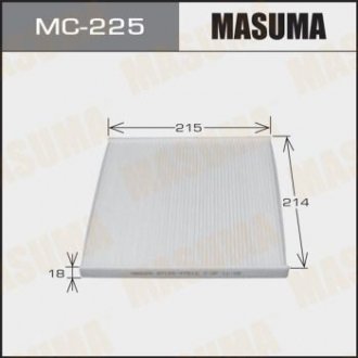 Фильтр салона ac-102e MASUMA MC225 (фото 1)