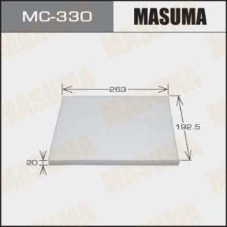 Фільтр салону ac-207e MASUMA MC330 (фото 1)