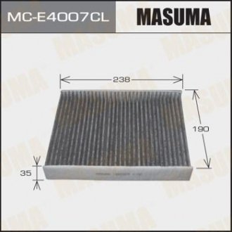 Фильтр салона угольный FORD/ FIESTA/ V1300, V1400, V1600 01-07FORD GALAXY (WA6) 2.0 TDCi (07-15)/MAZDA 6 (MC-E4007CL) MASUMA MCE4007CL (фото 1)