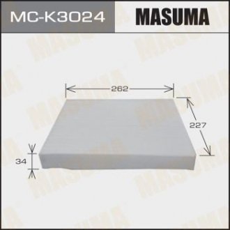 Фільтр салону KIA/HYUNDAI/V2000, V2700 07- (MC-K3024) MASUMA MCK3024 (фото 1)