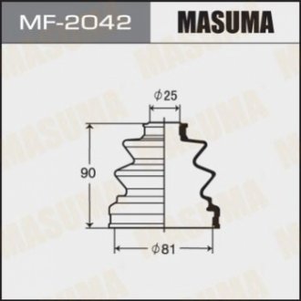 Пильовик ШРКШу внутрішнього mitsubishi l 200 (05-), pajero (-06) MASUMA MF2042