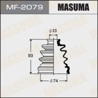 Комплект пыльника, приводной вал MASUMA MF-2079 (фото 1)