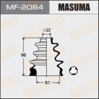 Комплект пильника, приводний вал MASUMA MF-2084 (фото 1)
