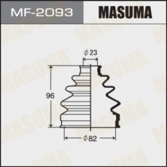 Комплект пыльника, приводной вал MASUMA MF-2093 (фото 1)