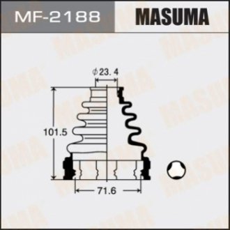 Комплект пильника, приводний вал MASUMA MF-2188 (фото 1)