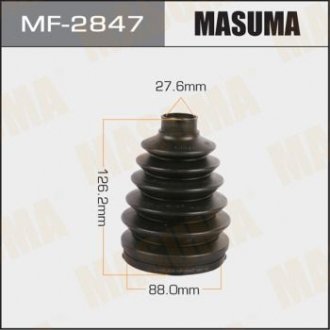Пильовик ШРУСа (пластик) + спецхомут MITSUBISHI Pajero Sport 2010 (MF-2847) MASUMA MF2847