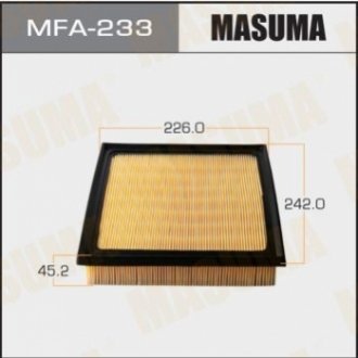 Повітряний фільтр MASUMA MFA-233 (фото 1)