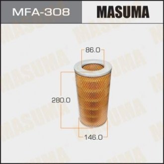 Повітряний фільтр a-185 MASUMA MFA308 (фото 1)