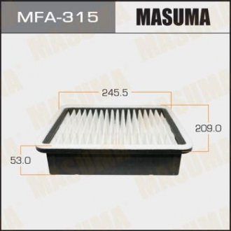 Фільтр повітряний CHRYSLER 300(LX) 3.5 (04-12) (MFA-315) MASUMA MFA315 (фото 1)