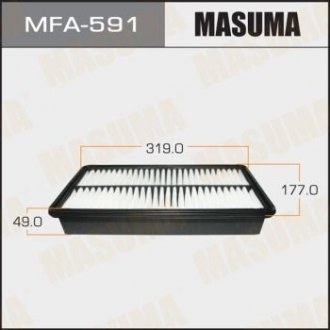 Повітряний фільтр a-468v MASUMA MFA591 (фото 1)