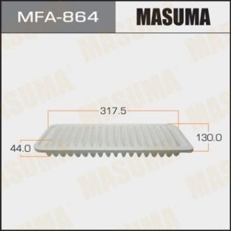 Фильтр воздушный MITSUBISHI CARISMA (DA_) 1.9 DI-D (00-06) (MFA-864) MASUMA MFA864