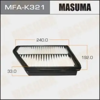 Фильтр воздушный a9315 hyundai/ matrix/ v1500 v1600 v1800 01- MASUMA MFAK321