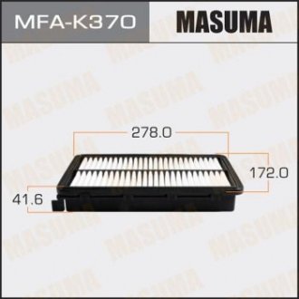 Фільтр повітряний MASUMA MFAK370