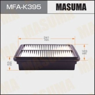 Фільтр повітряний MASUMA MFAK395 (фото 1)
