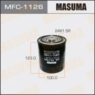 Масляний фільтр MASUMA MFC-1126 (фото 1)