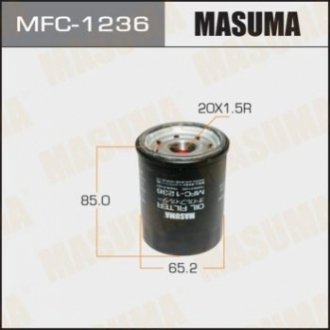 Масляний фільтр MASUMA MFC-1236 (фото 1)
