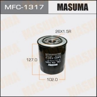 Фильтр масляный c-306 MASUMA MFC1317