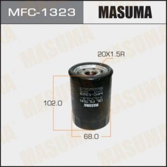 Фільтр масляний HONDA CIVIC IX (MFC-1323) MASUMA MFC1323 (фото 1)